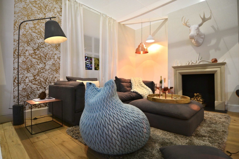 Lumiere Ideal Home show at Christmas