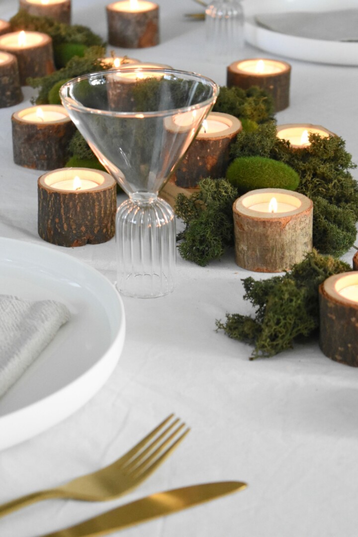 Whispers of the Woods: A Modern Fairy-Tale Christmas Table